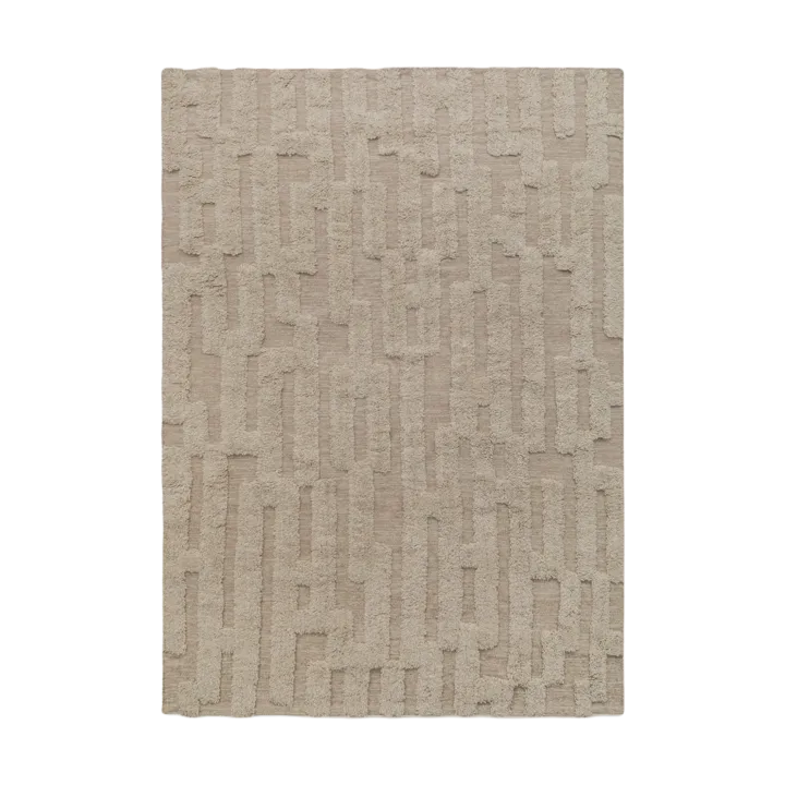 Bielke wollen vloerkleed 200x300 cm - Beige-melange - Tinted