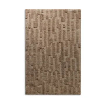 Bielke wollen vloerkleed 200x300 cm - Dark beige - Tinted