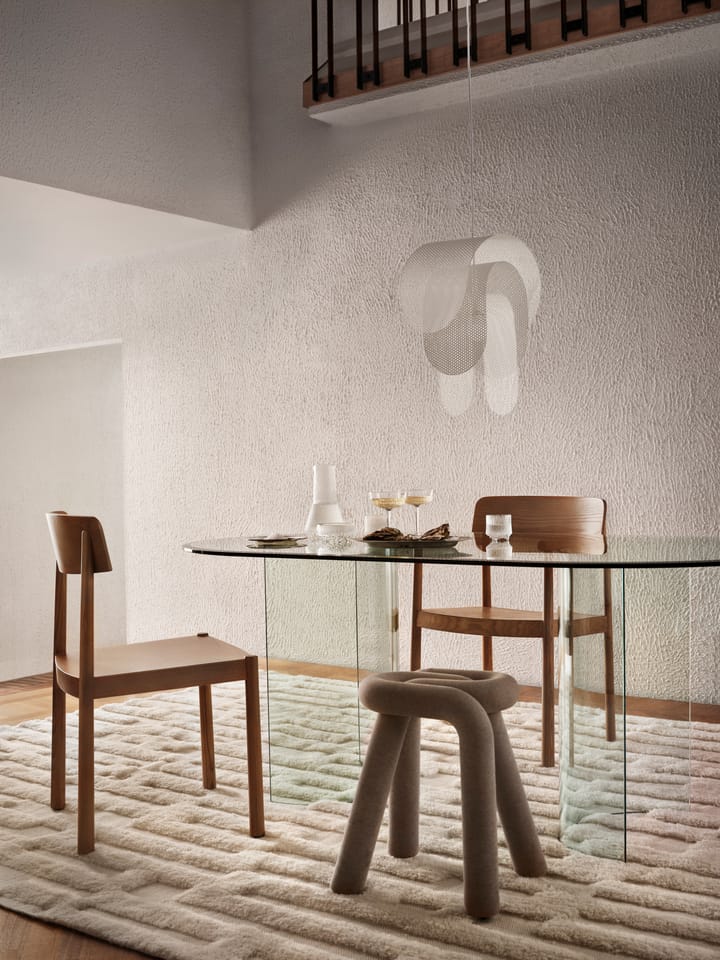 Bielke wollen vloerkleed 240x350 cm, Offwhite Tinted