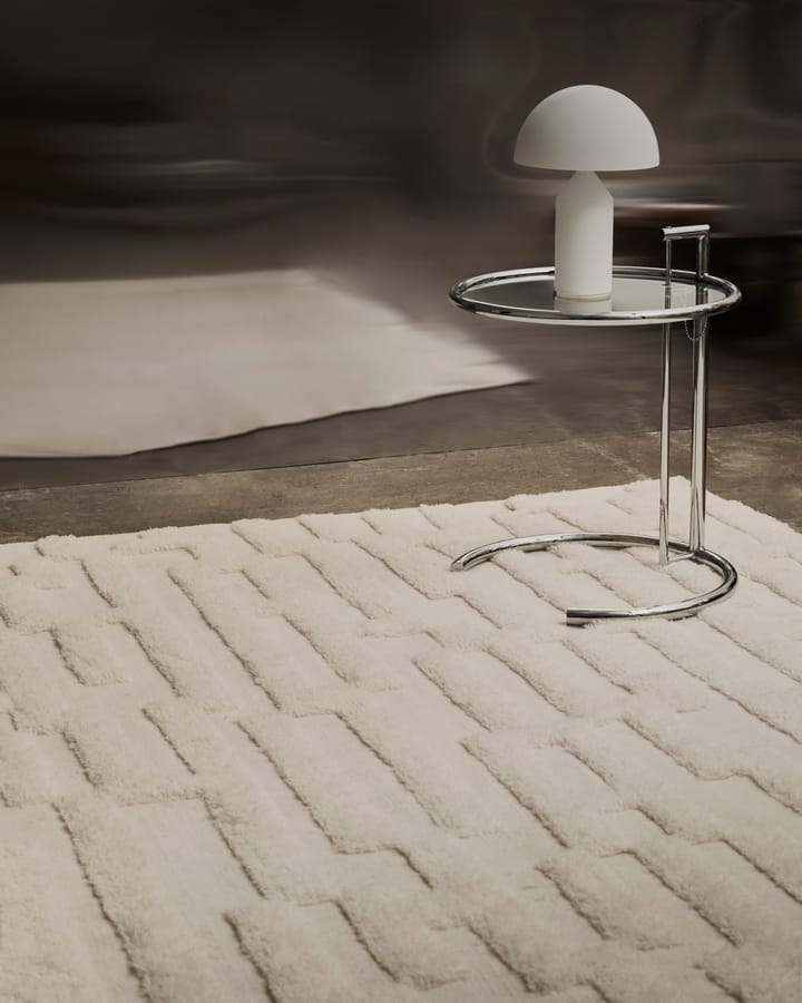 Bielke wollen vloerkleed 240x350 cm, Offwhite Tinted
