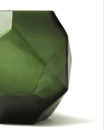 Bjork lantaarn Ø9x10 cm - Green - Tinted