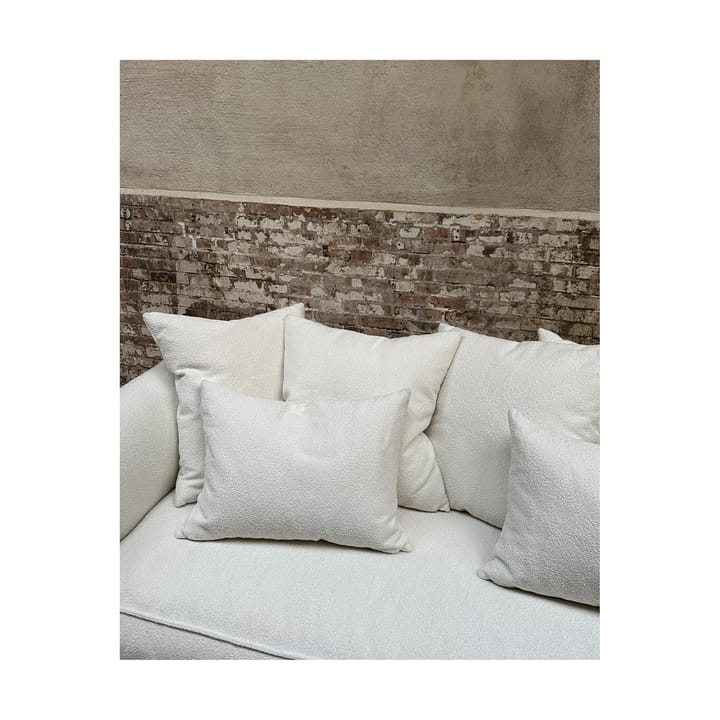 Cornell bank, Bouclé off white Tinted