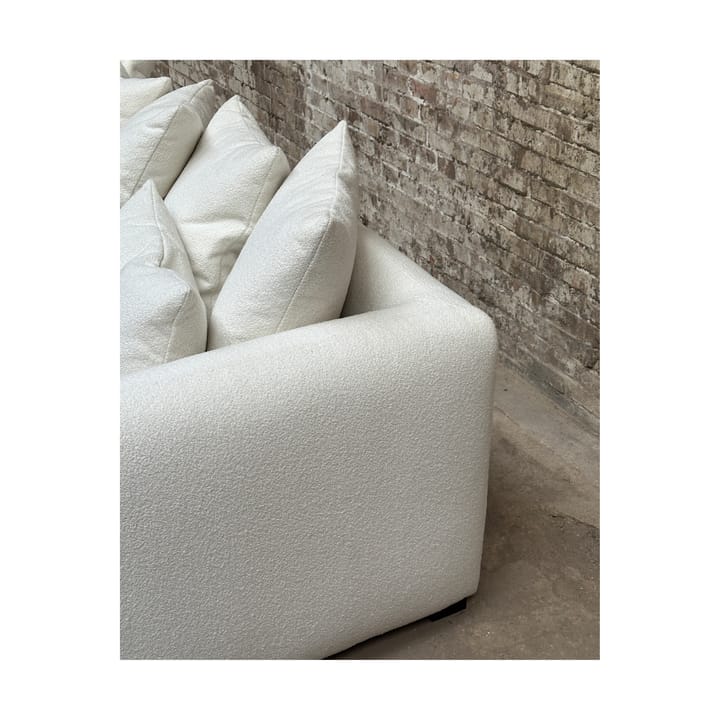 Cornell bank, Bouclé off white Tinted