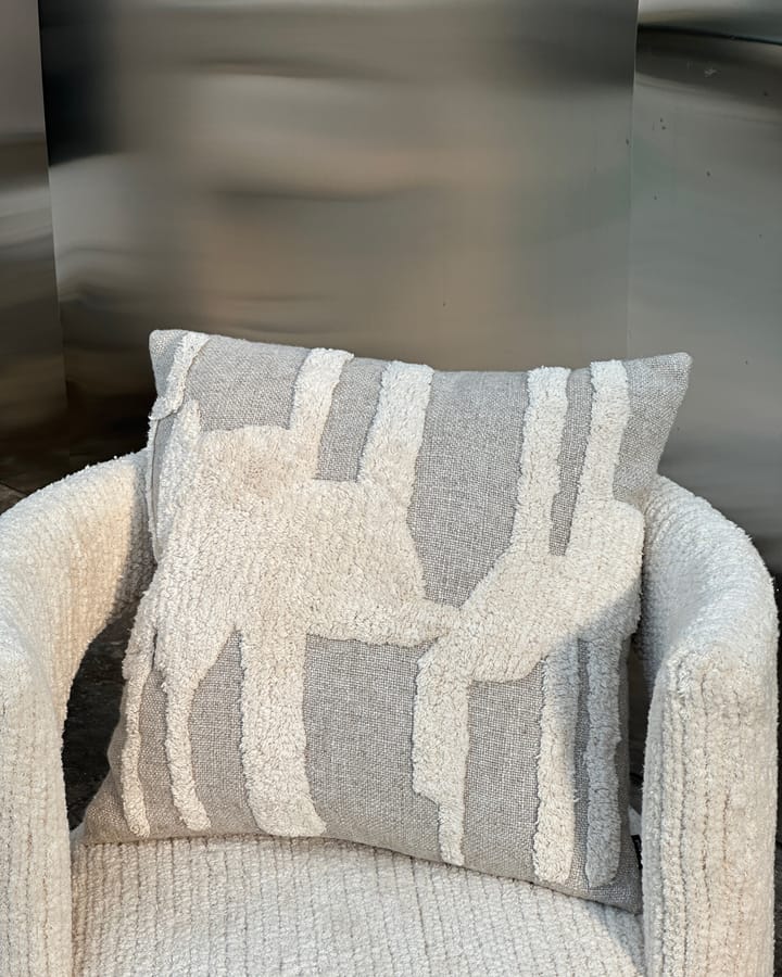 Eksand kussen 50x50 cm, Offwhite Tinted