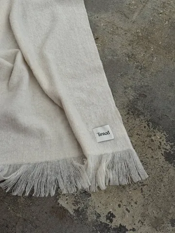 Fingal woldeken - Solid off white-natural, 130x170 cm - Tinted