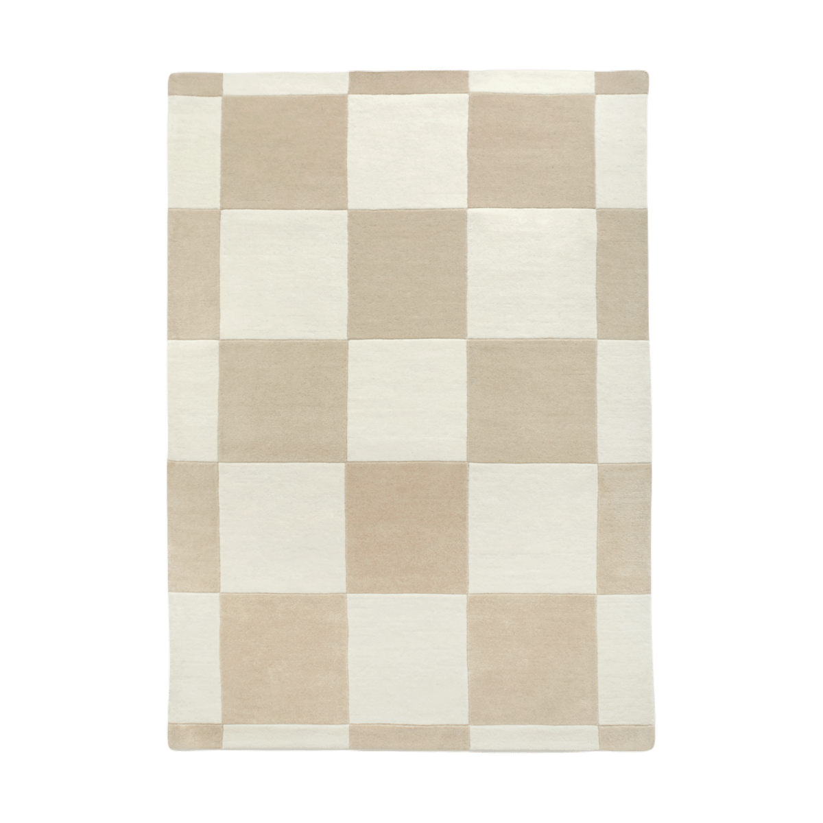 Tinted Hafstrom wollen vloerkleed 170x240 cm Beige-white