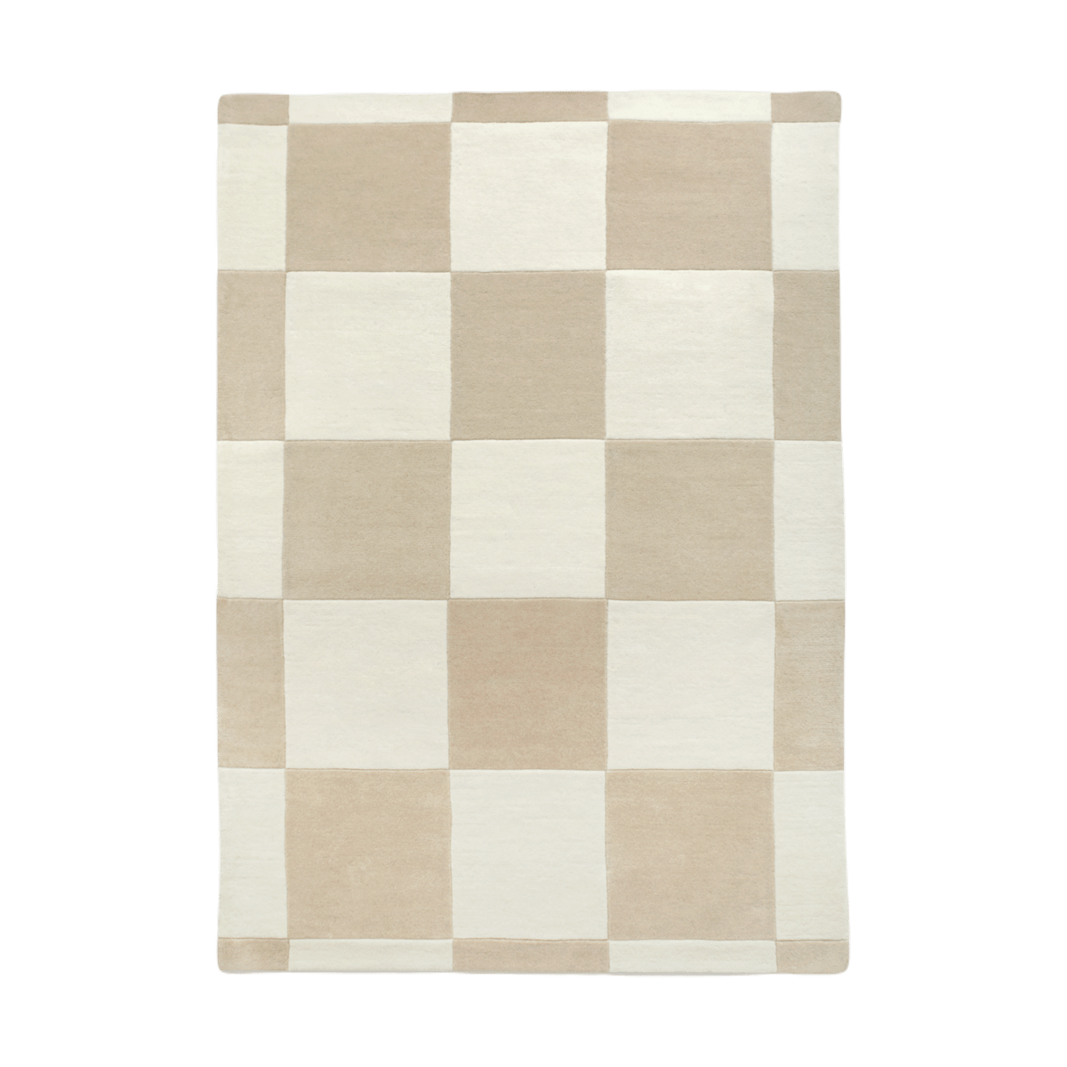 Tinted Hafstrom wollen vloerkleed 200x300 cm Beige-white