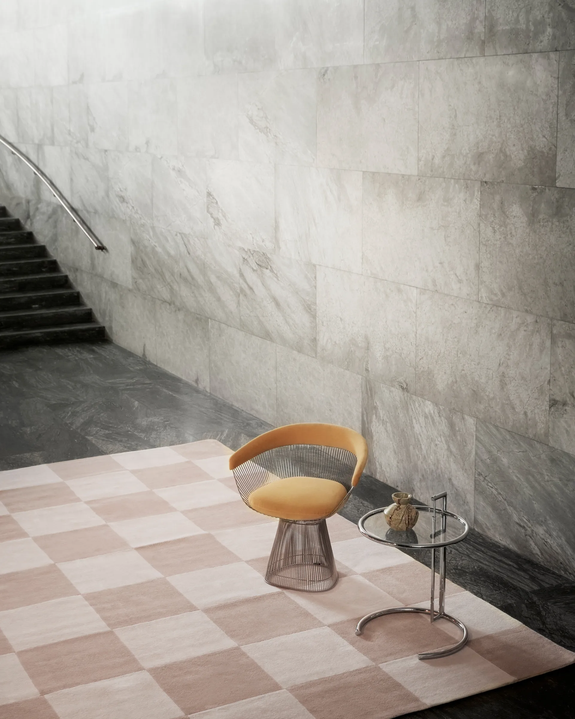 Hafstrom wollen vloerkleed 200x300 cm, Beige-white Tinted