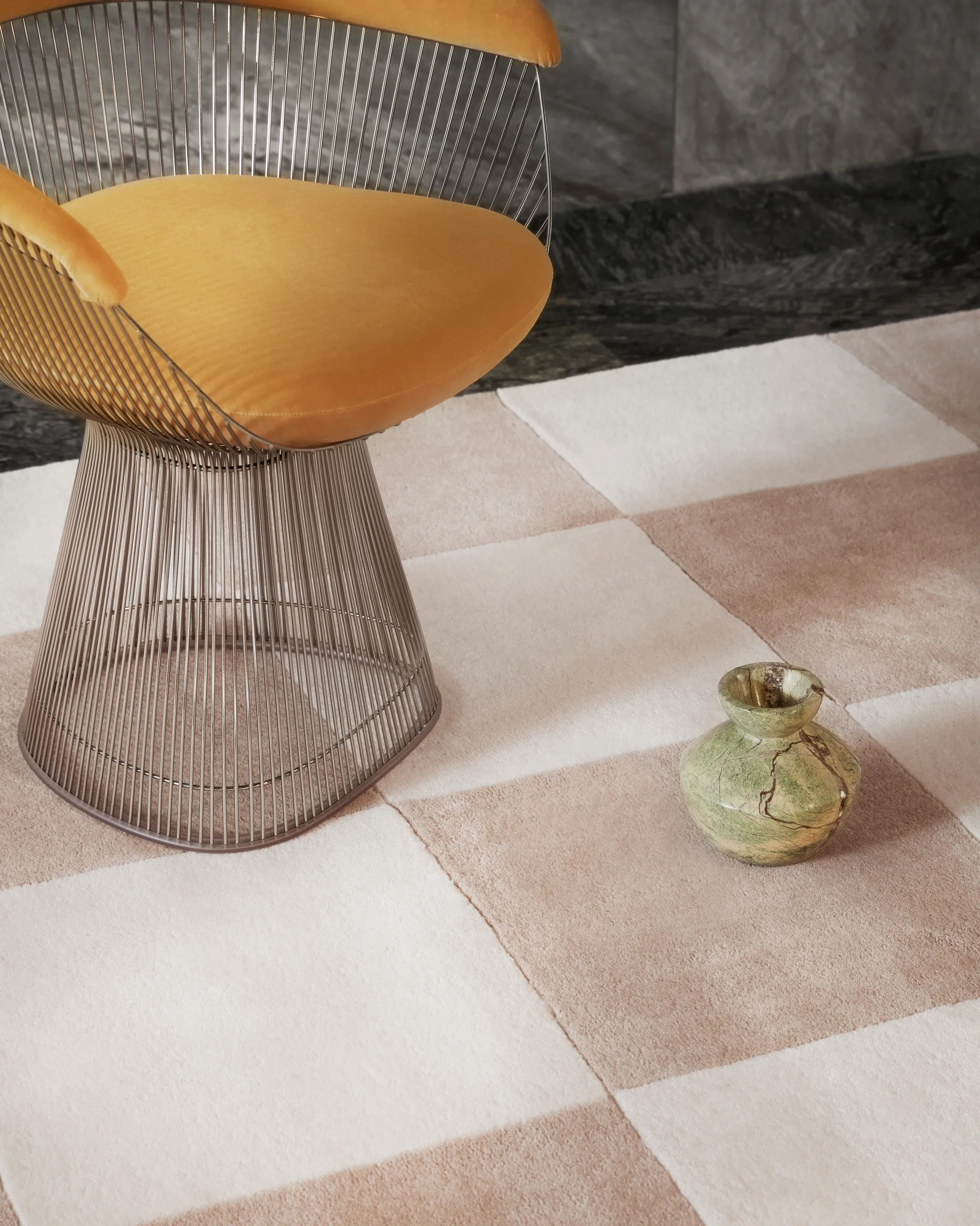 Hafstrom wollen vloerkleed 300x400 cm, Beige-white Tinted