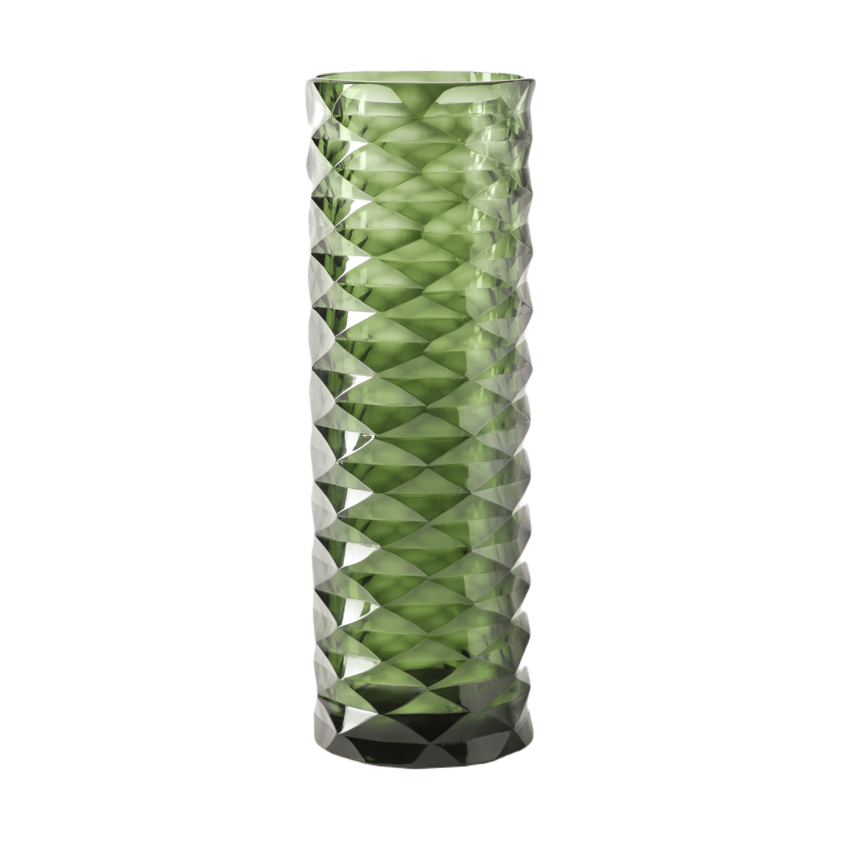 Tinted Hoijer vaas o10x29 cm Green | Scandinavisch Interieur | Vazen | Groen