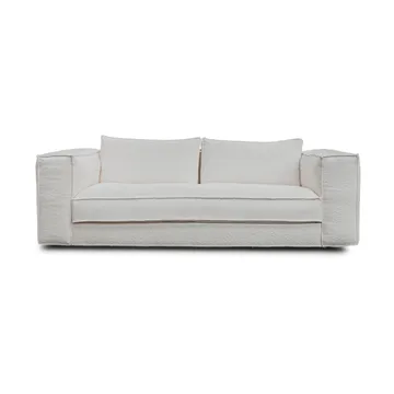 Klinge bank - Bouclé soft off-white - Tinted