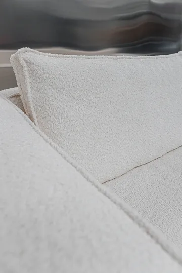 Klinge bank - Bouclé soft off-white - Tinted