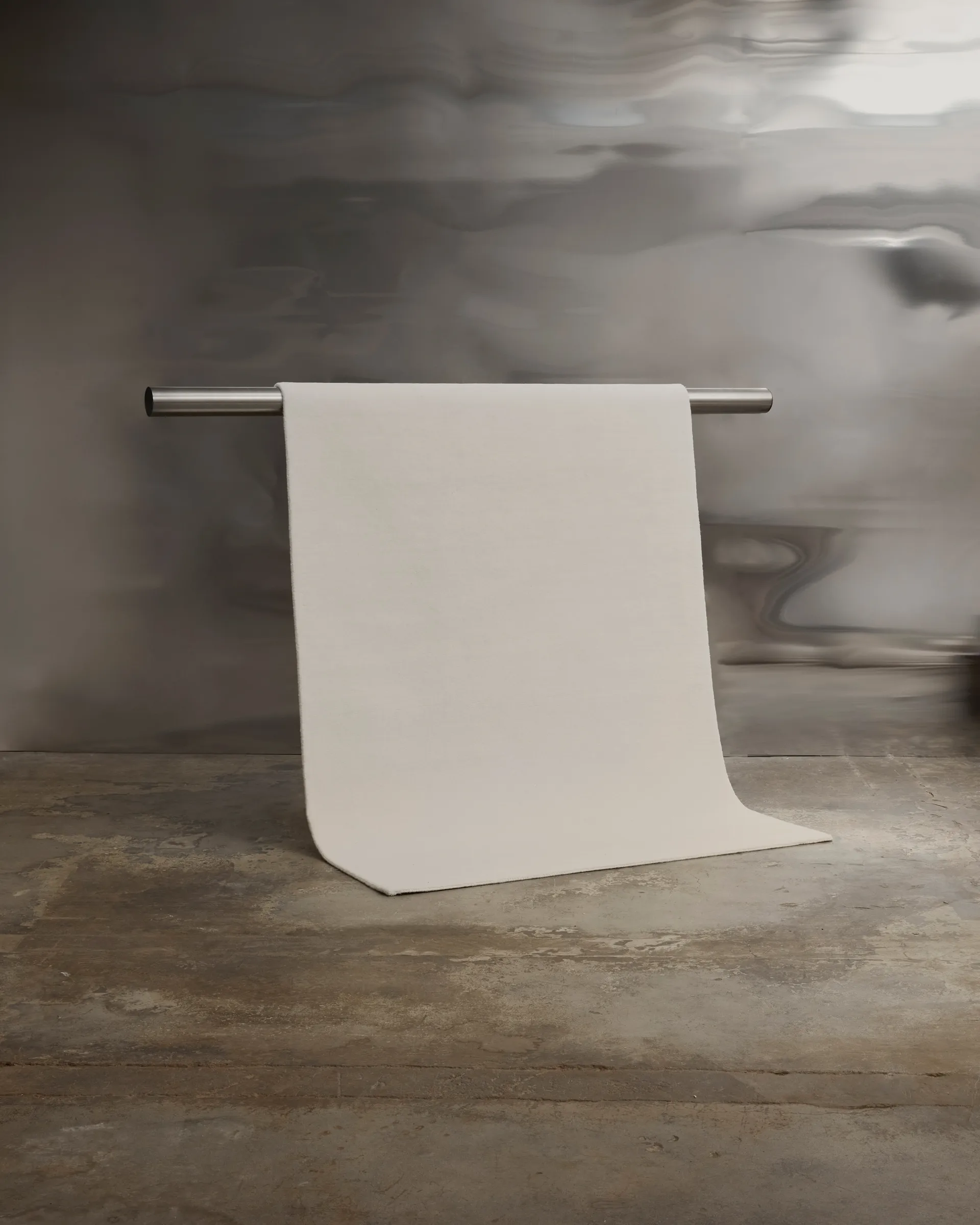 Liljehok wollen vloerkleed 200x300 cm, Offwhite Tinted