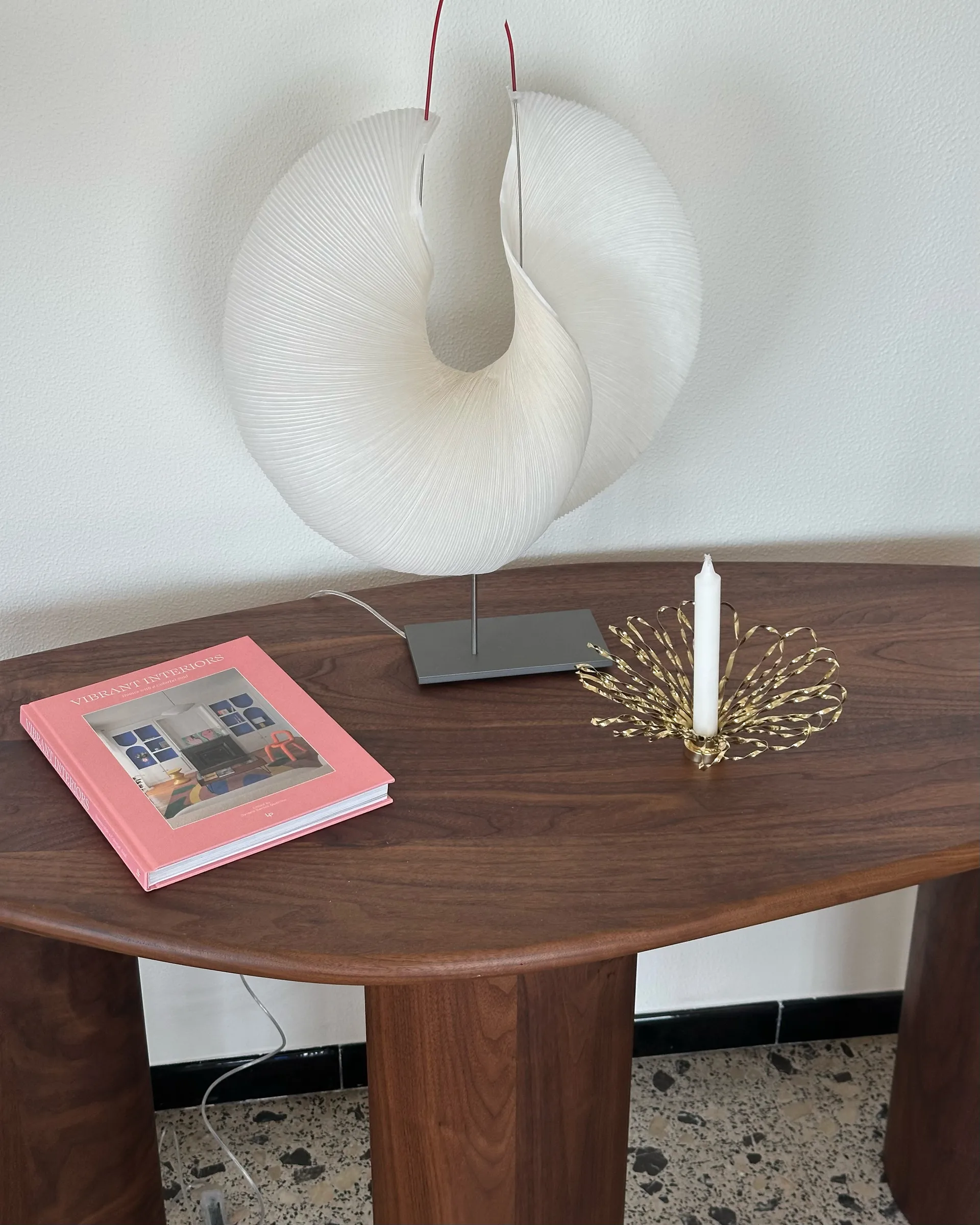 Lowe consoletafel, Valnöt dark brown Tinted