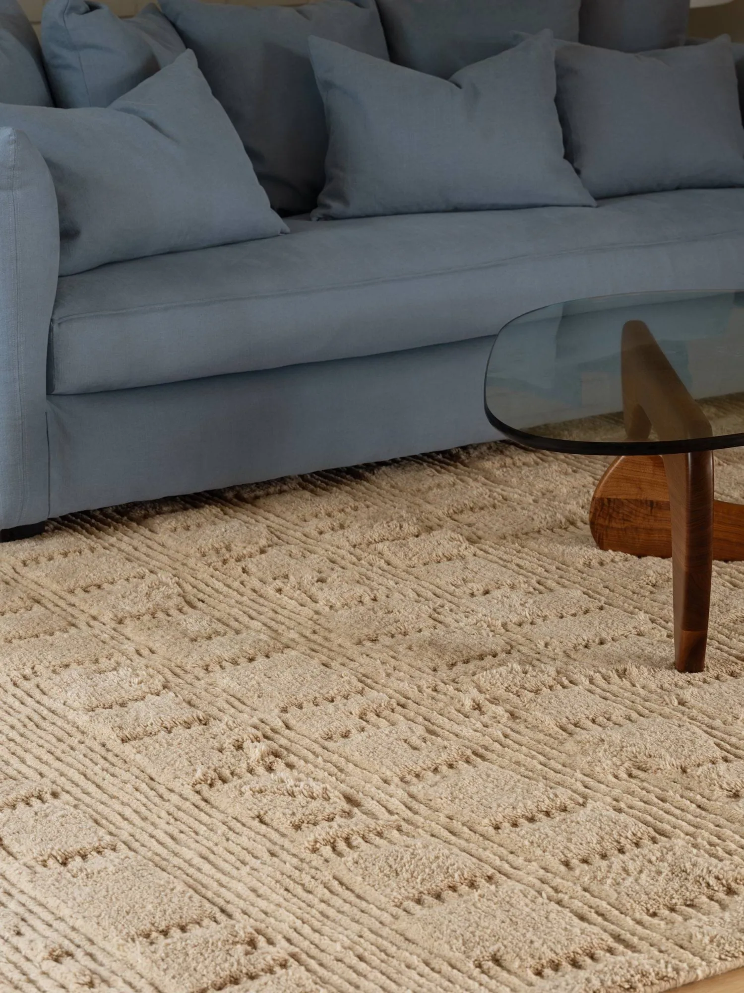 Lydahl wolmat, Beige, 250x350 cm Tinted
