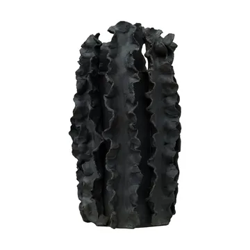 Melera vaas - Black, 33x16 cm - Tinted