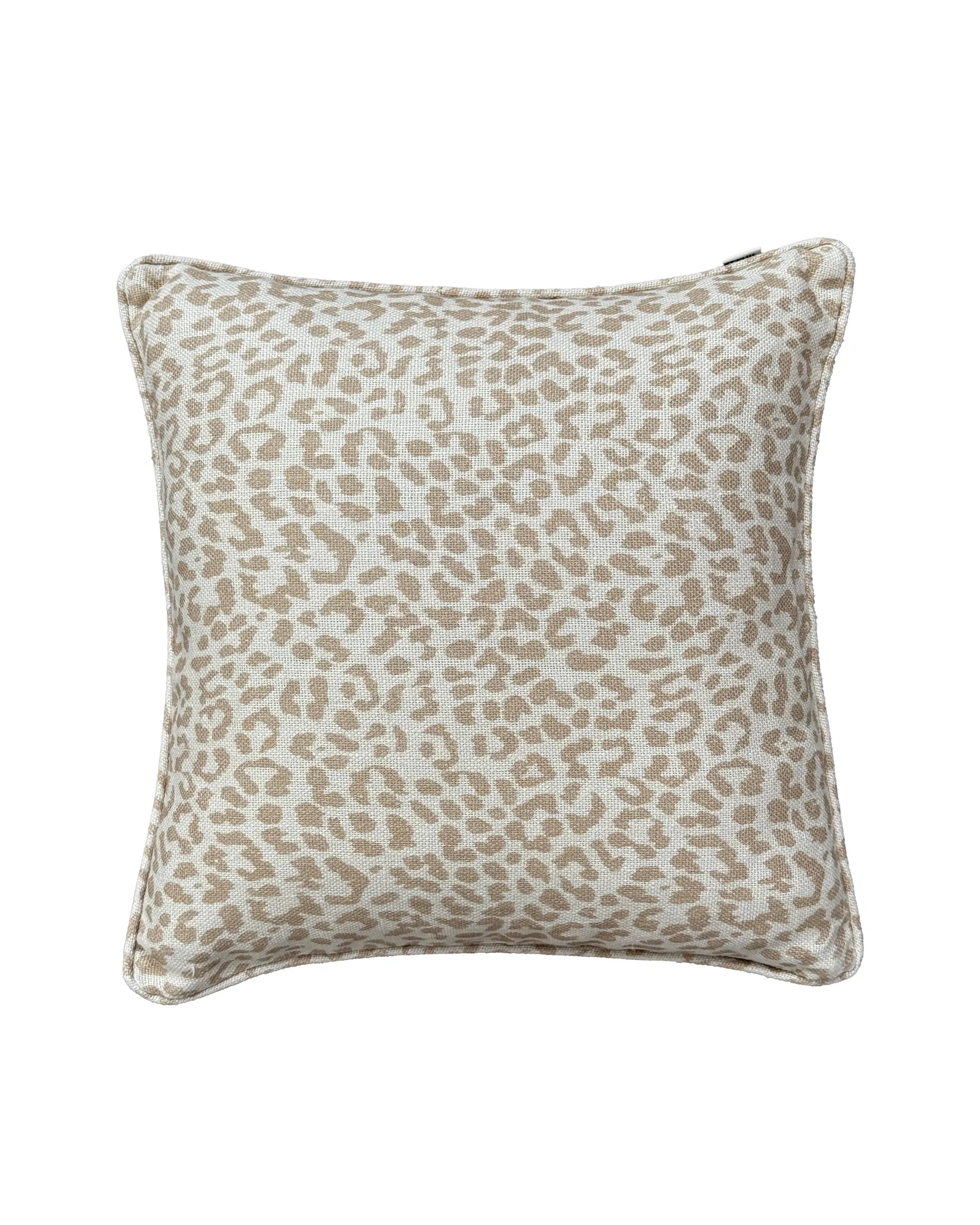 Norell sierkussen, Leopard beige-off white, 50x50 cm Tinted