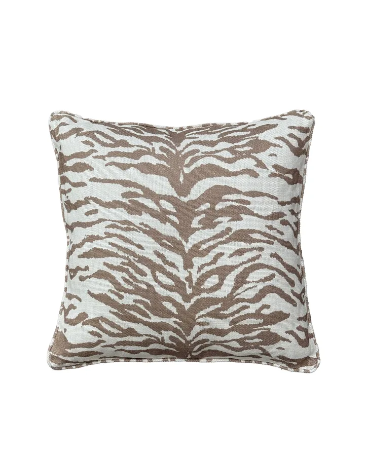 Norell sierkussen - Tiger beige-off white, 50x50 cm - Tinted