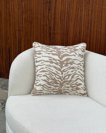 Norell sierkussen - Tiger beige-off white, 50x50 cm - Tinted