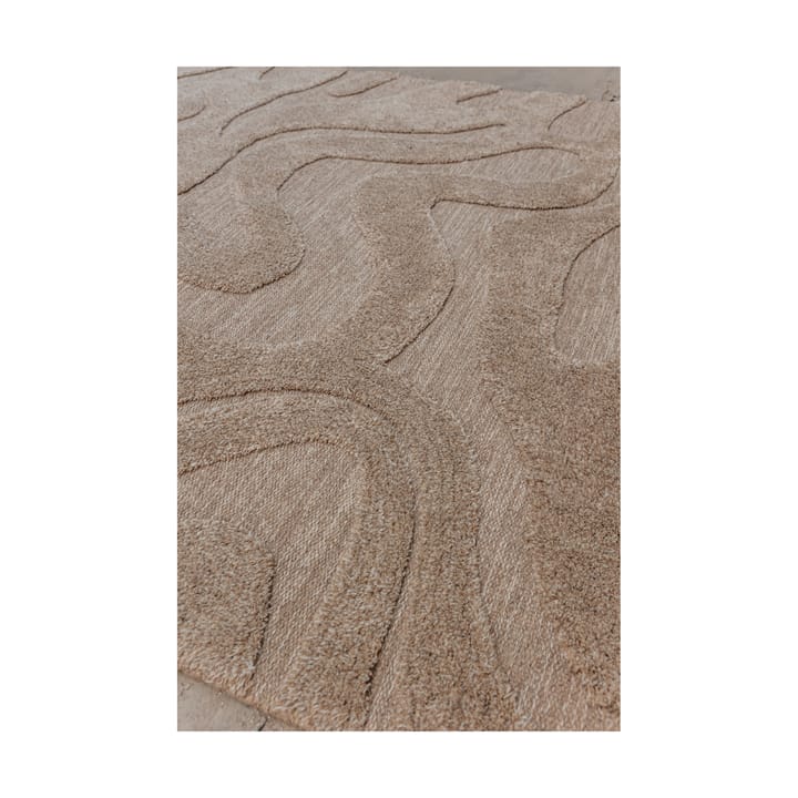 Norlander wollen vloerkleed 200x300 cm, Beige-melange Tinted
