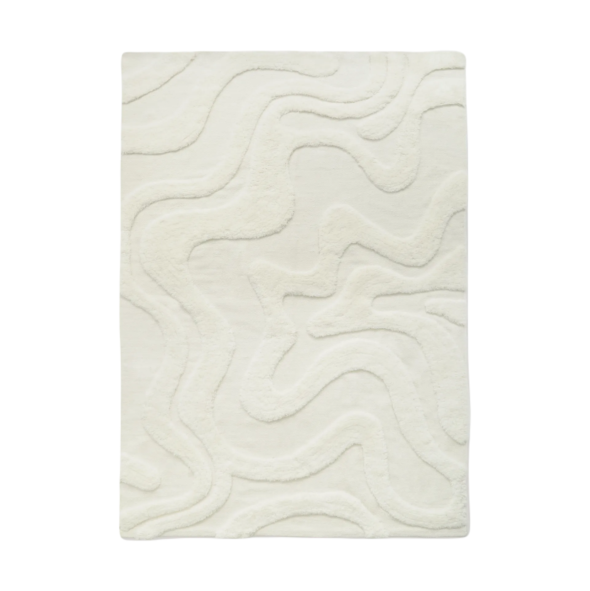 Norlander wollen vloerkleed 210x300 cm, Offwhite Tinted