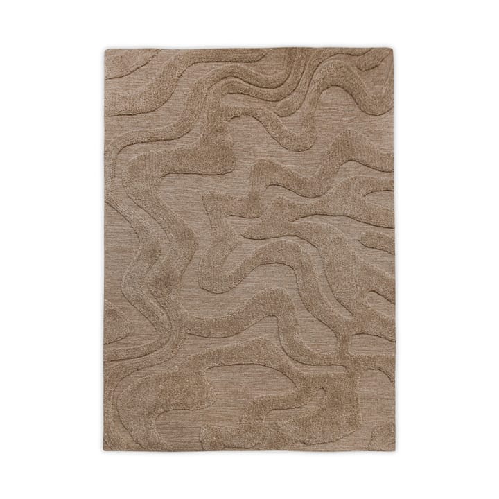 Norlander wollen vloerkleed 300x400 cm - Beige-melange - Tinted
