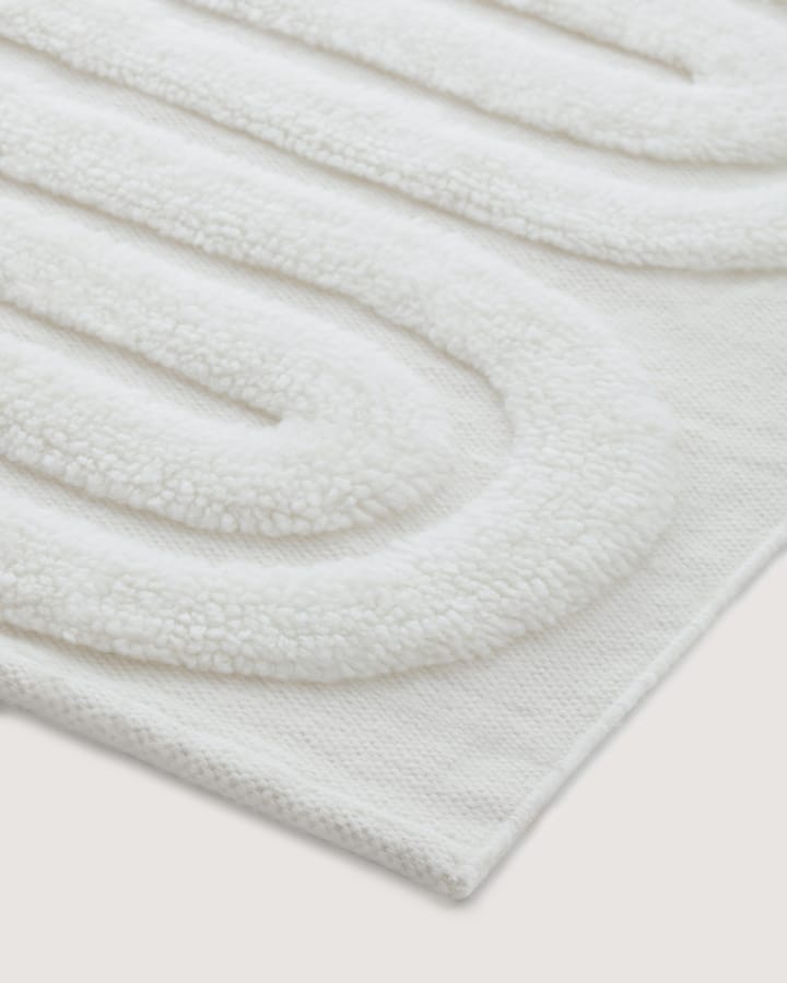 Riklund wollen vloerkleed 160x230 cm, Offwhite Tinted