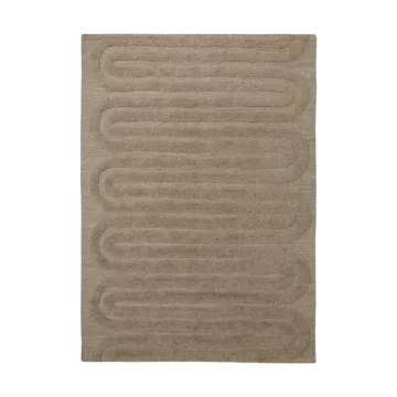 Riklund wollen vloerkleed 280x380 cm - Beige-melange - Tinted