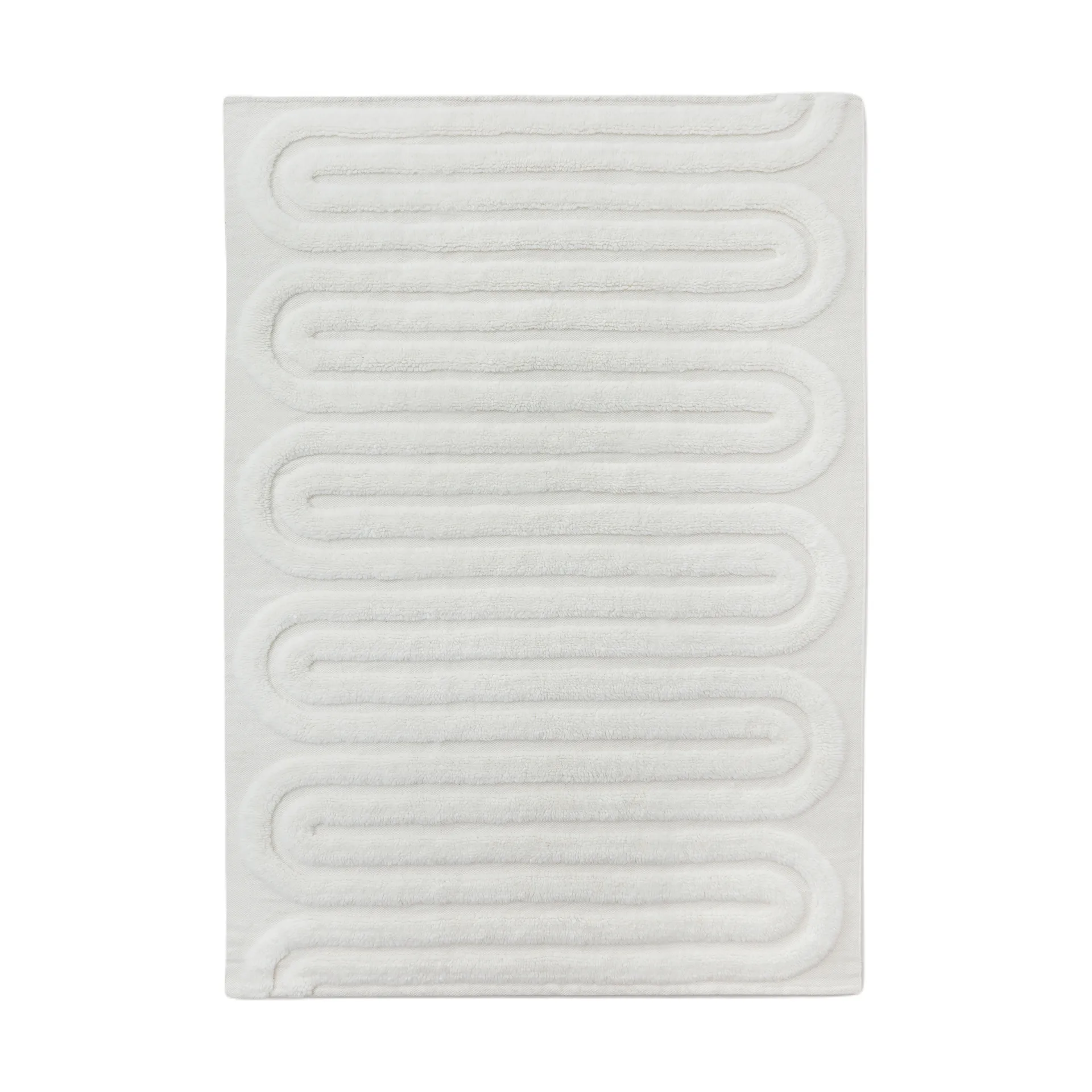 Riklund wollen vloerkleed 280x380 cm, Offwhite Tinted