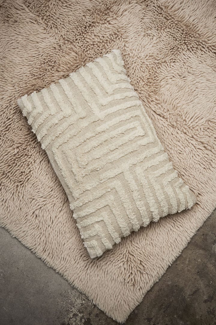 Telin kussen 30x50 cm, Offwhite Tinted