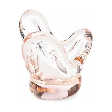 Visser kaarsenhouder - Pink - Tinted