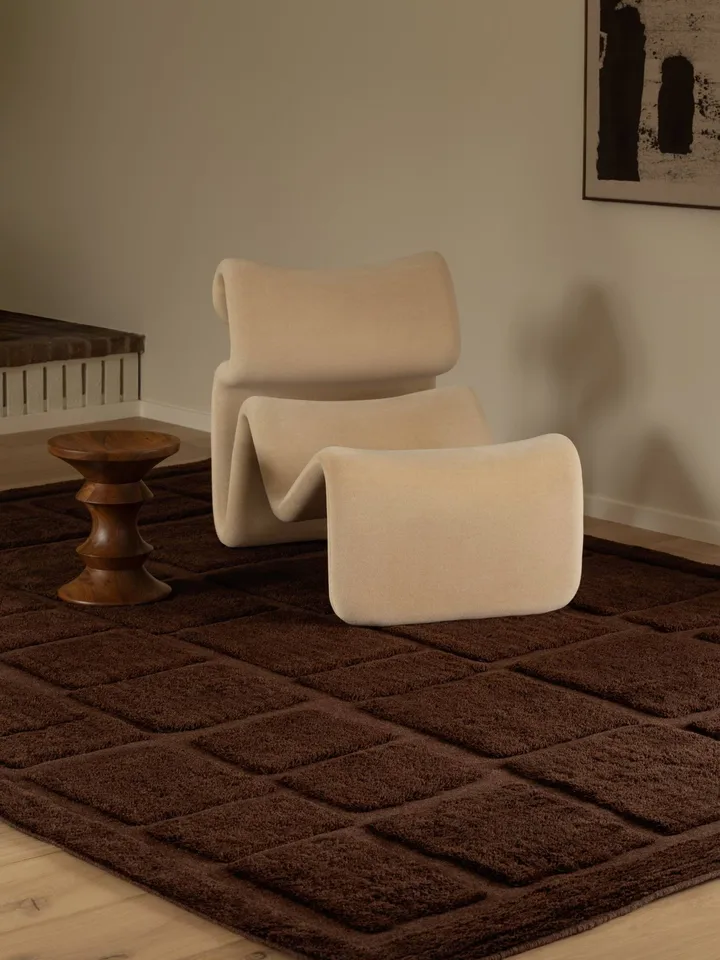 Wandel wolmat - Brown, 200x300 cm - Tinted