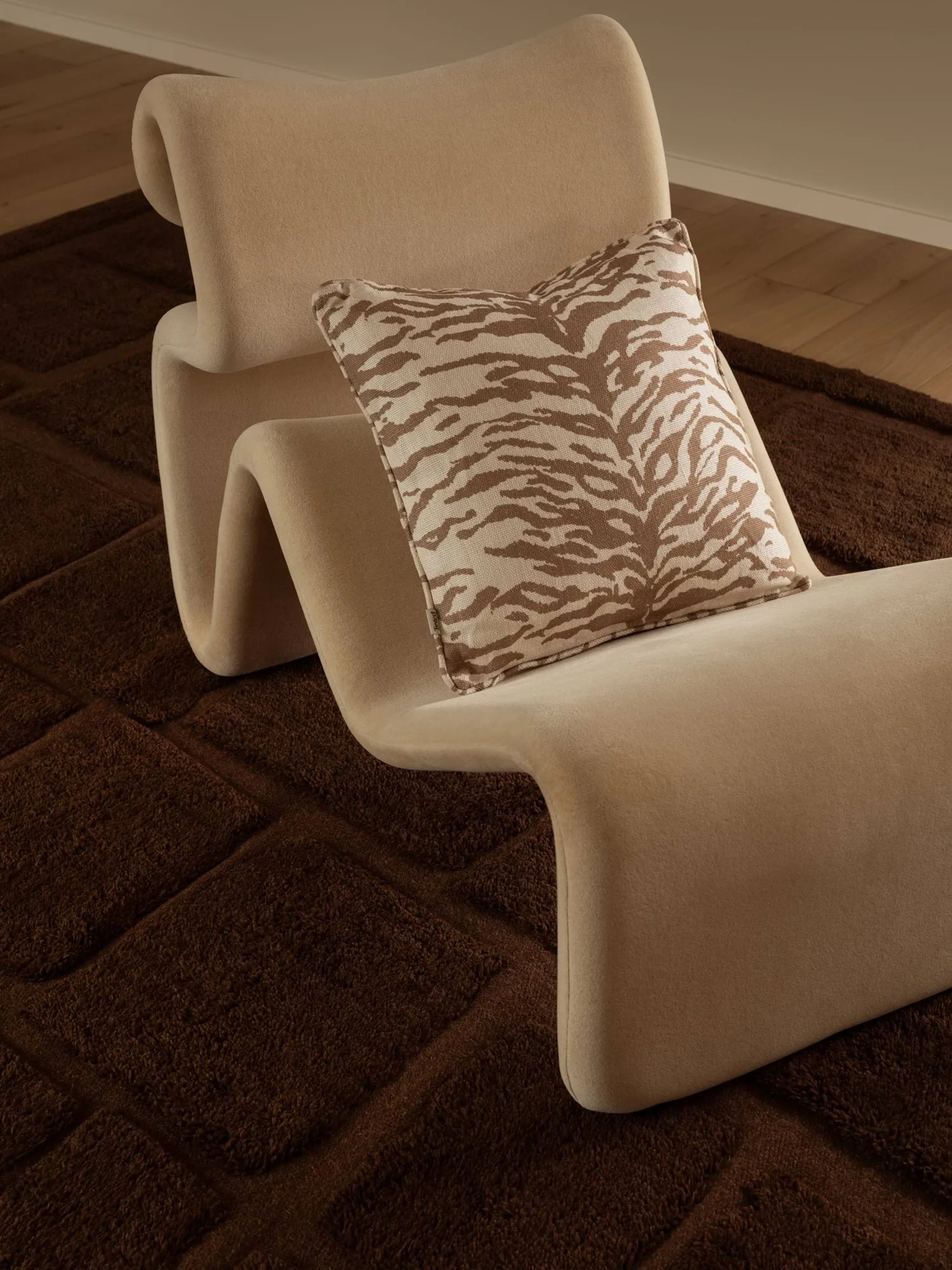 Wandel wolmat, Brown, 200x300 cm Tinted