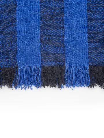 Band plaid 160x200 cm - Blue & Black - Tom Dixon