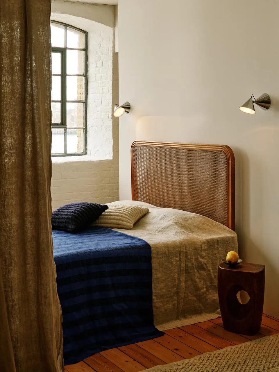 Band plaid 160x200 cm, Blue & Black Tom Dixon