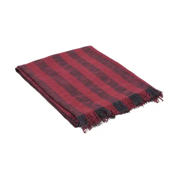 Band plaid 160x200 cm - Burgundy & Black - Tom Dixon