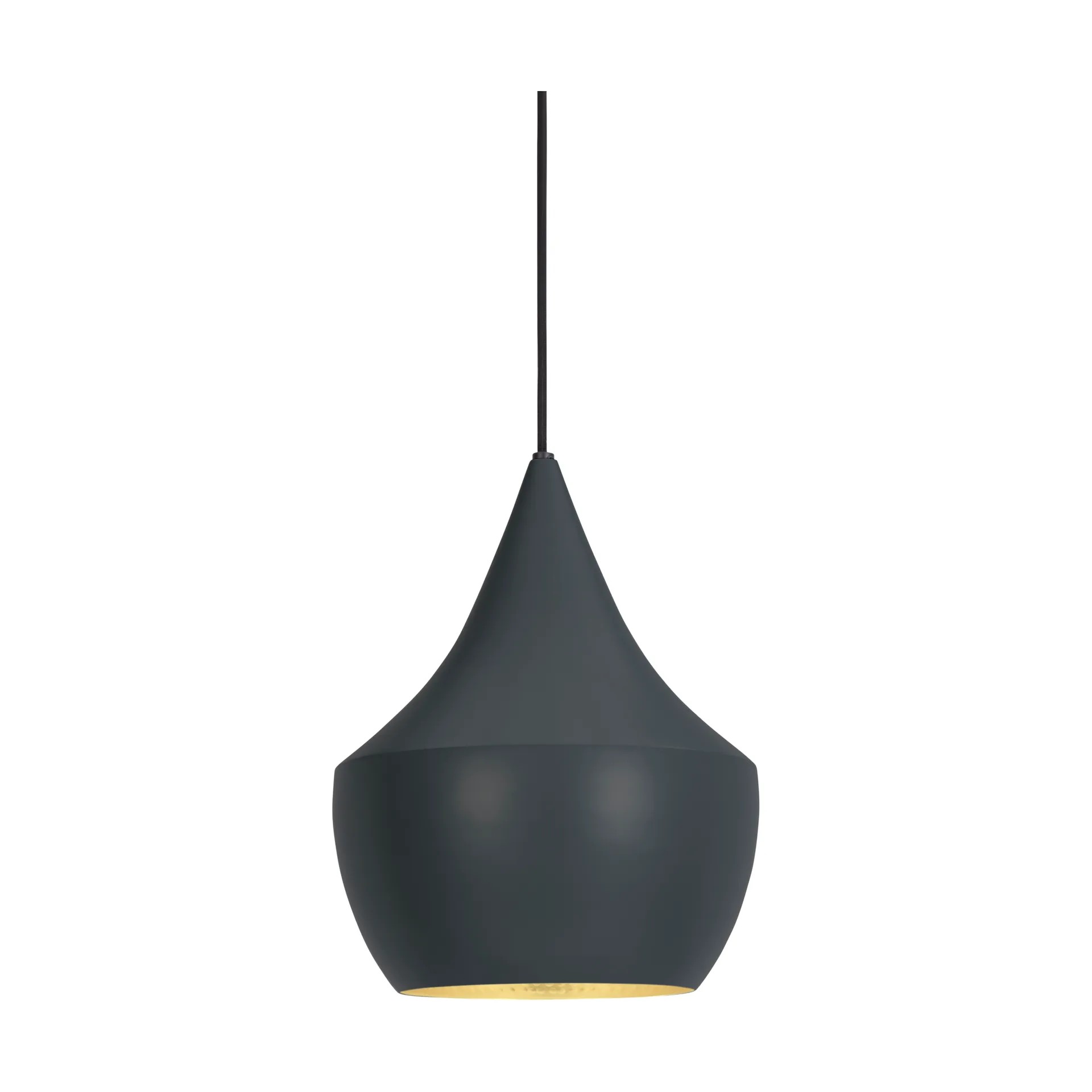Beat Fat hanglamp LED Ø30 cm, Zwart Tom Dixon