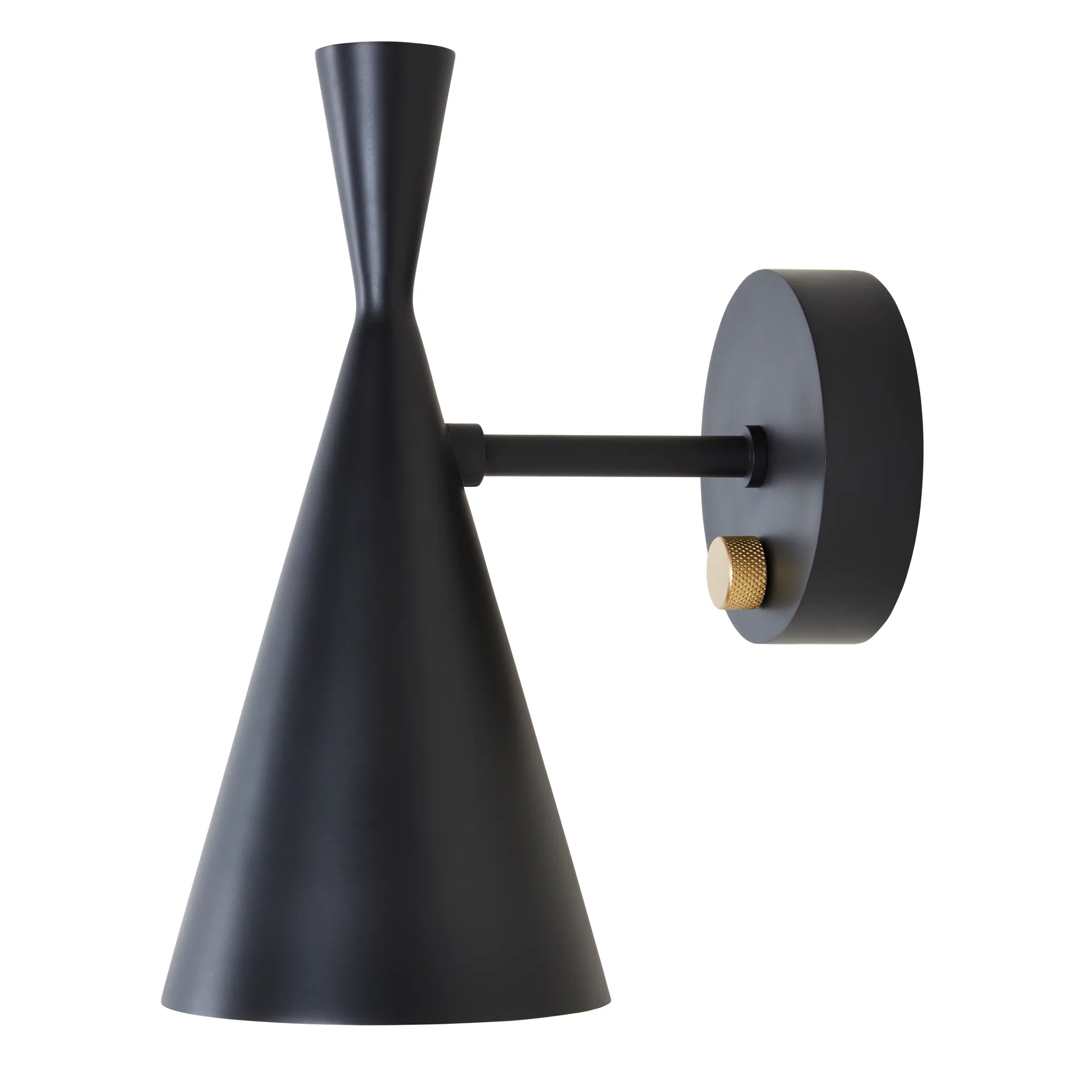 Beat muurlamp, Zwart Tom Dixon