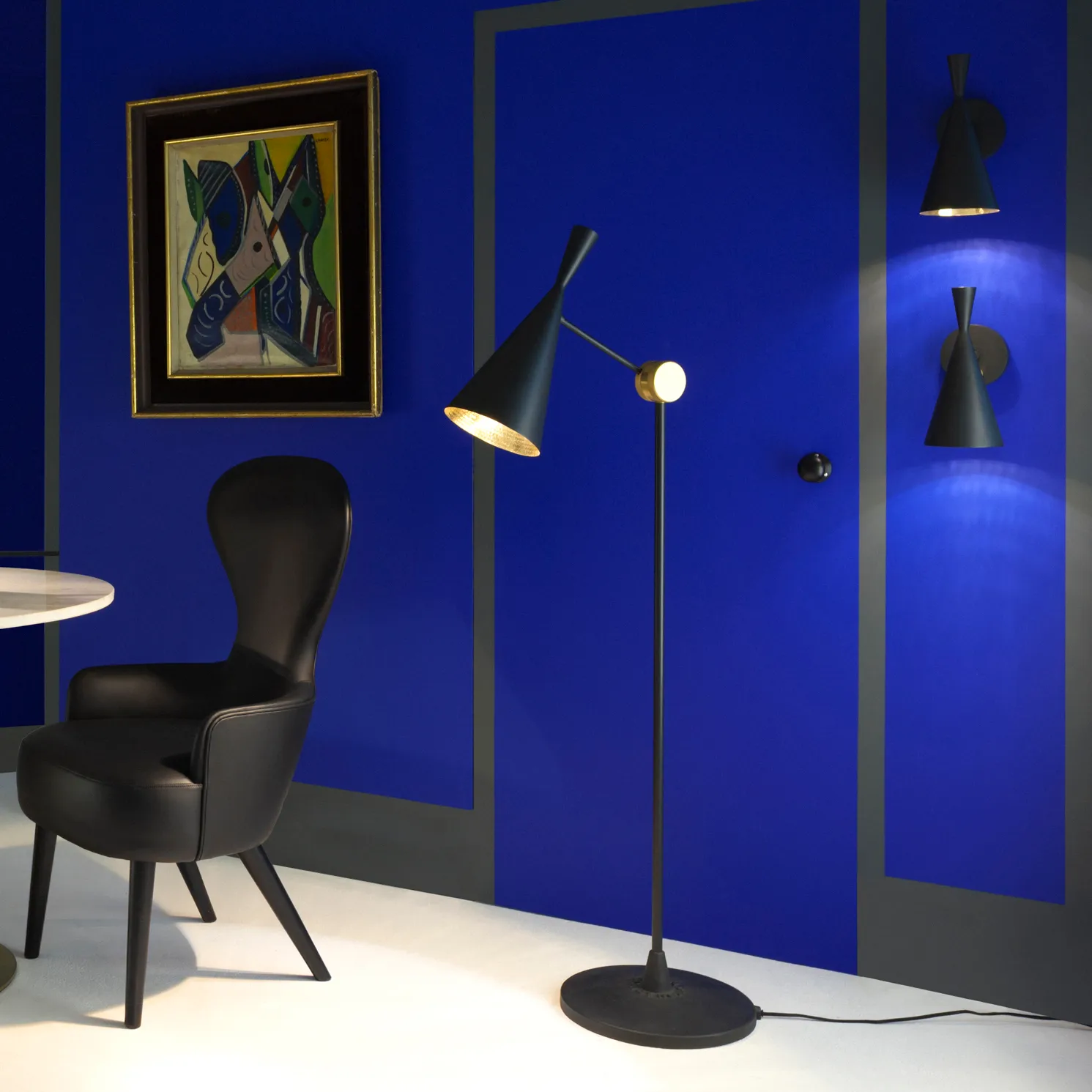 Beat muurlamp, Zwart Tom Dixon