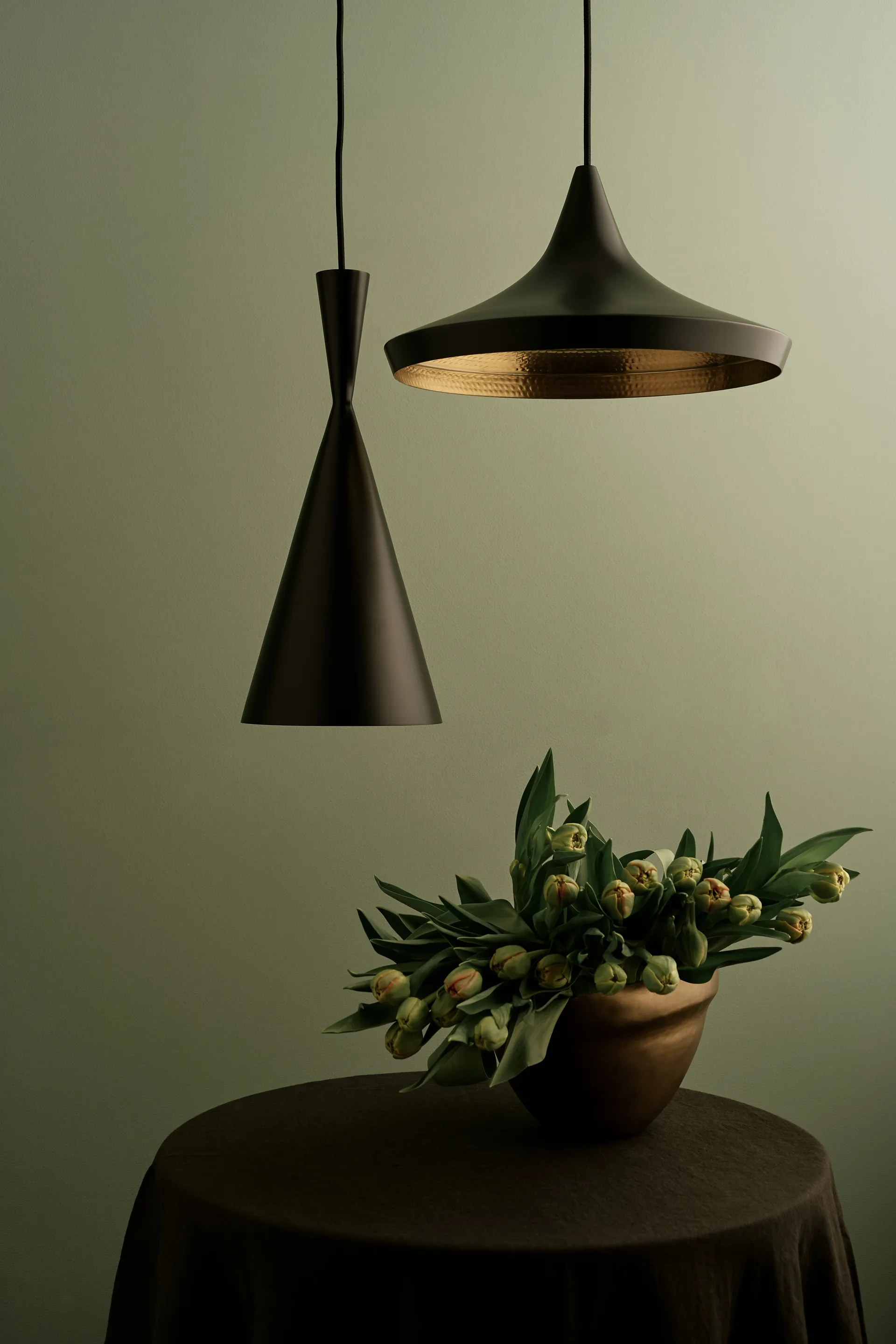 Beat Tall hanglamp, Black Tom Dixon