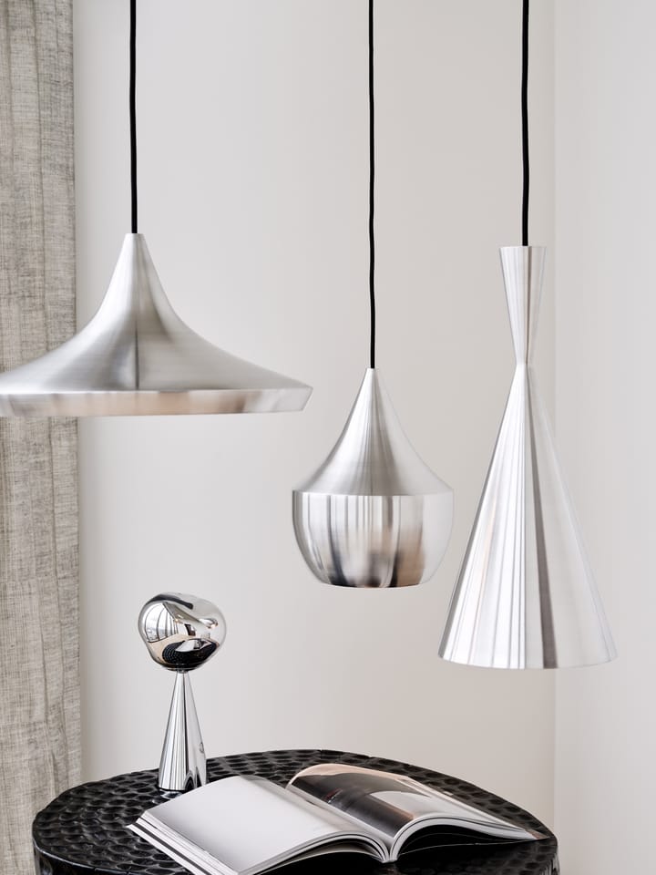 Beat Unbeaten brede lampenkap Ø36 cm, Aluminium Tom Dixon