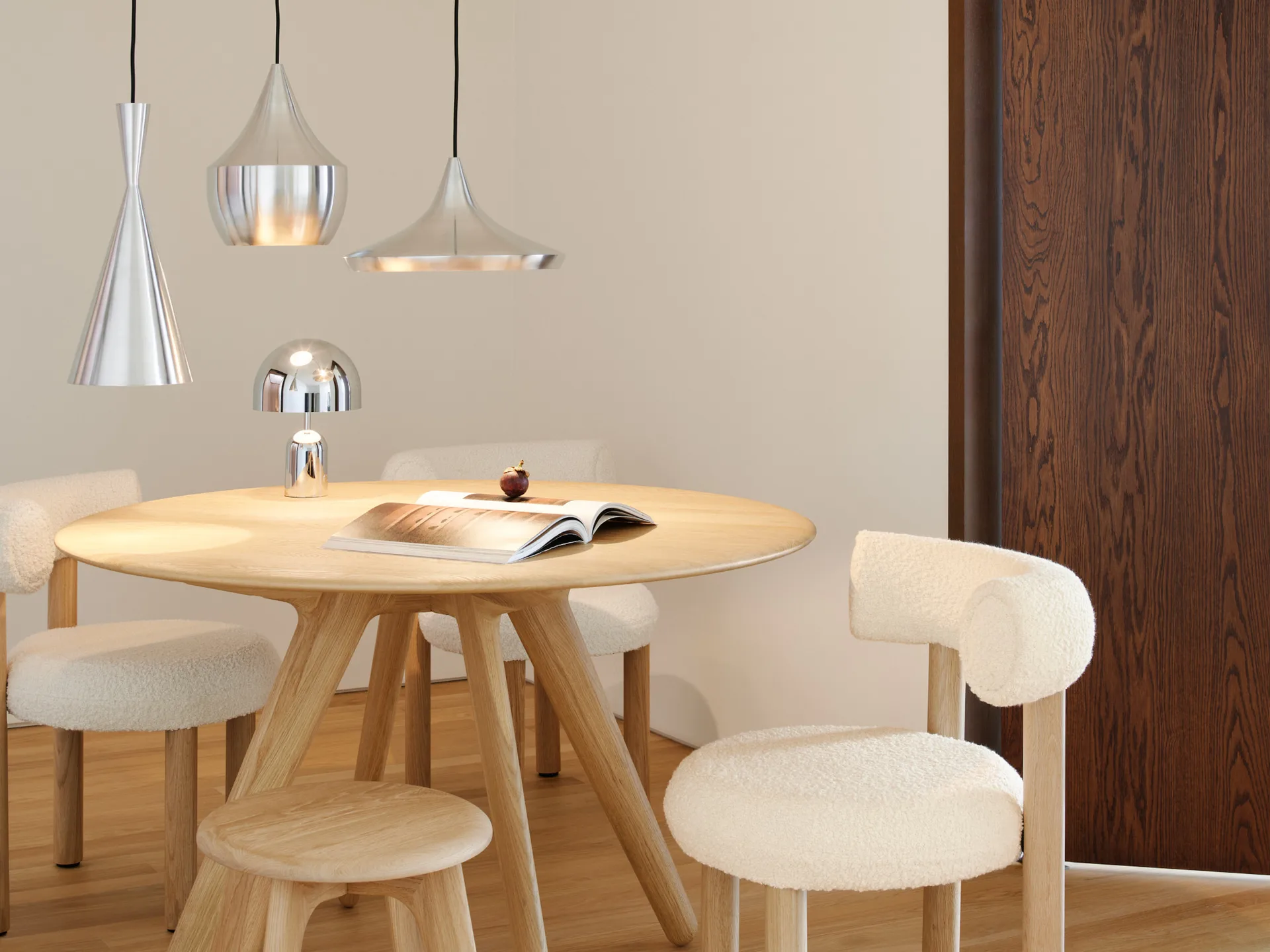 Beat Unbeaten brede lampenkap Ø36 cm, Aluminium Tom Dixon