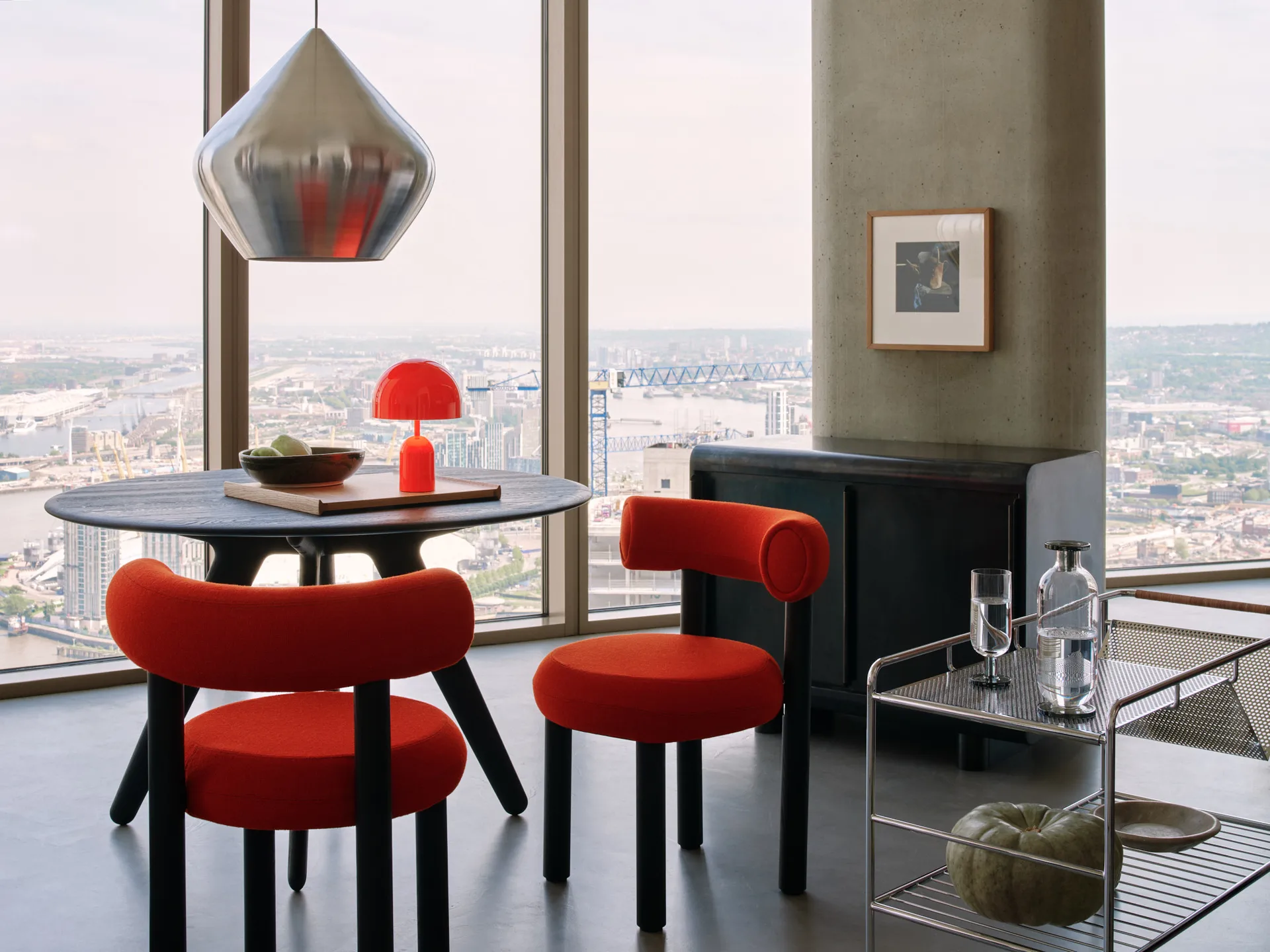 Beat Unbeaten stout lampenkap Ø52 cm, Aluminium Tom Dixon