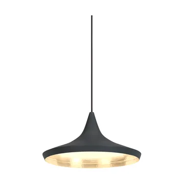Beat Wide hanglamp LED Ø36 cm - Zwart - Tom Dixon