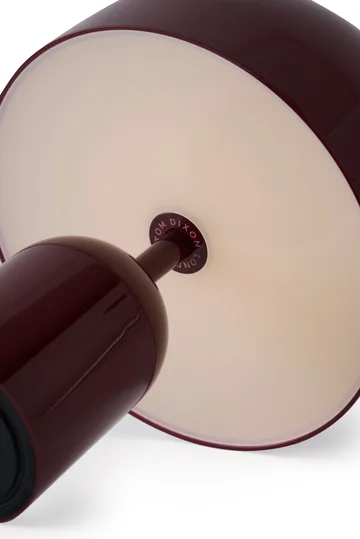 Bell draagbare LED tafellamp 28 cm v.2 - Burgundy - Tom Dixon