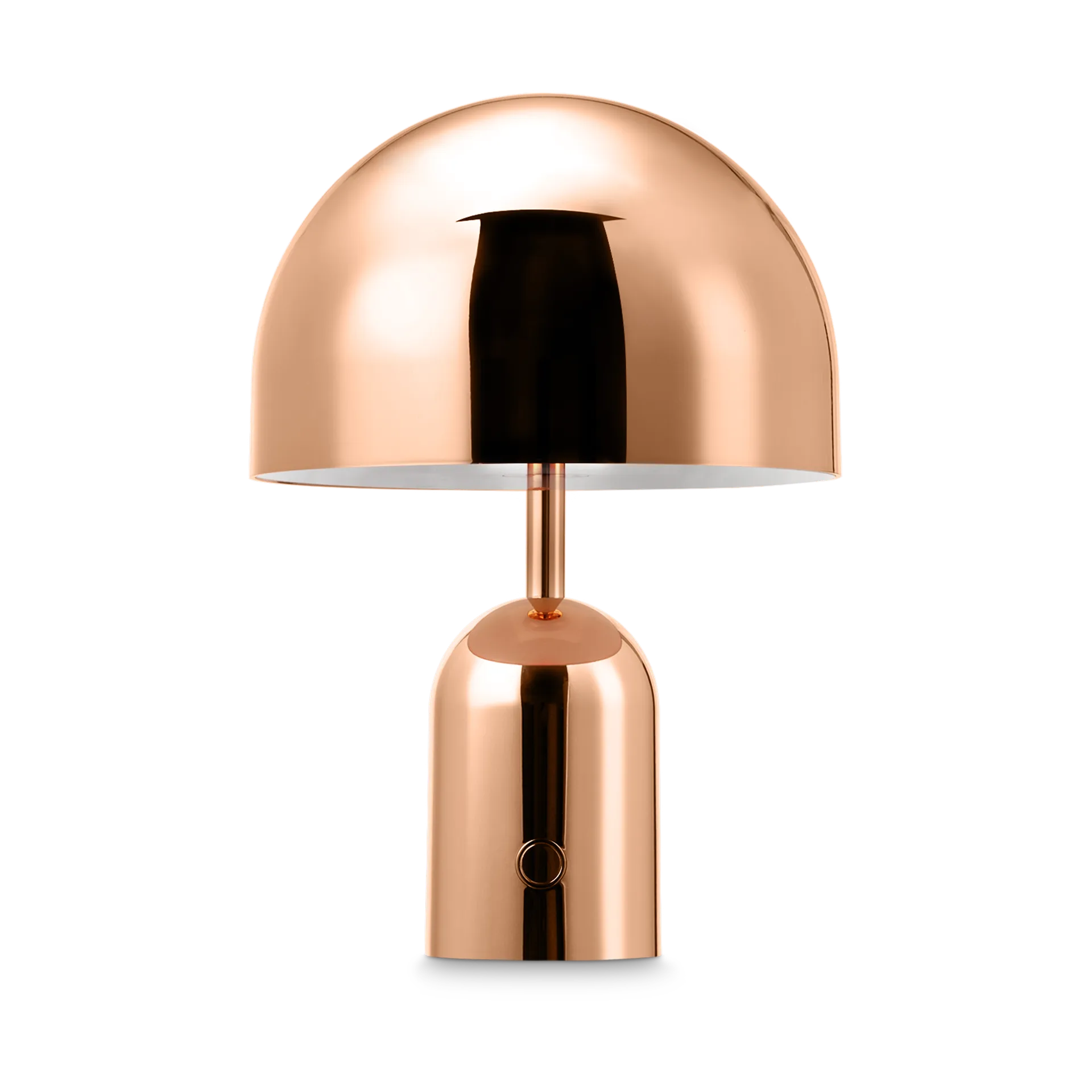 Bell Draagbare tafellamp, Copper Tom Dixon