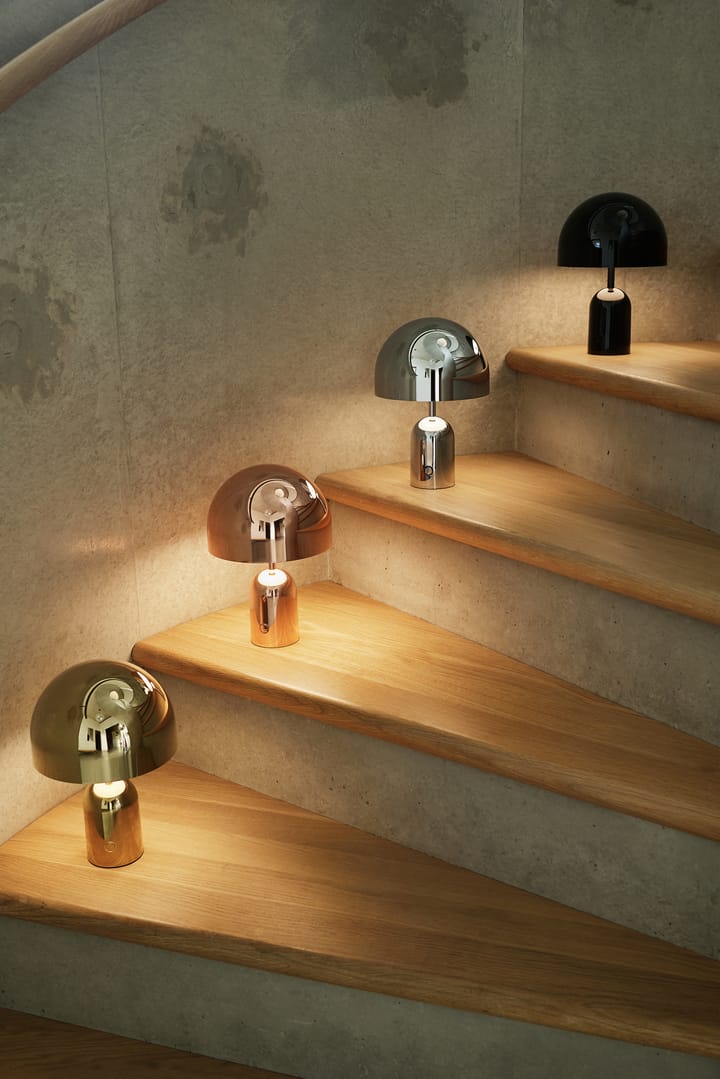Bell Draagbare tafellamp, Copper Tom Dixon