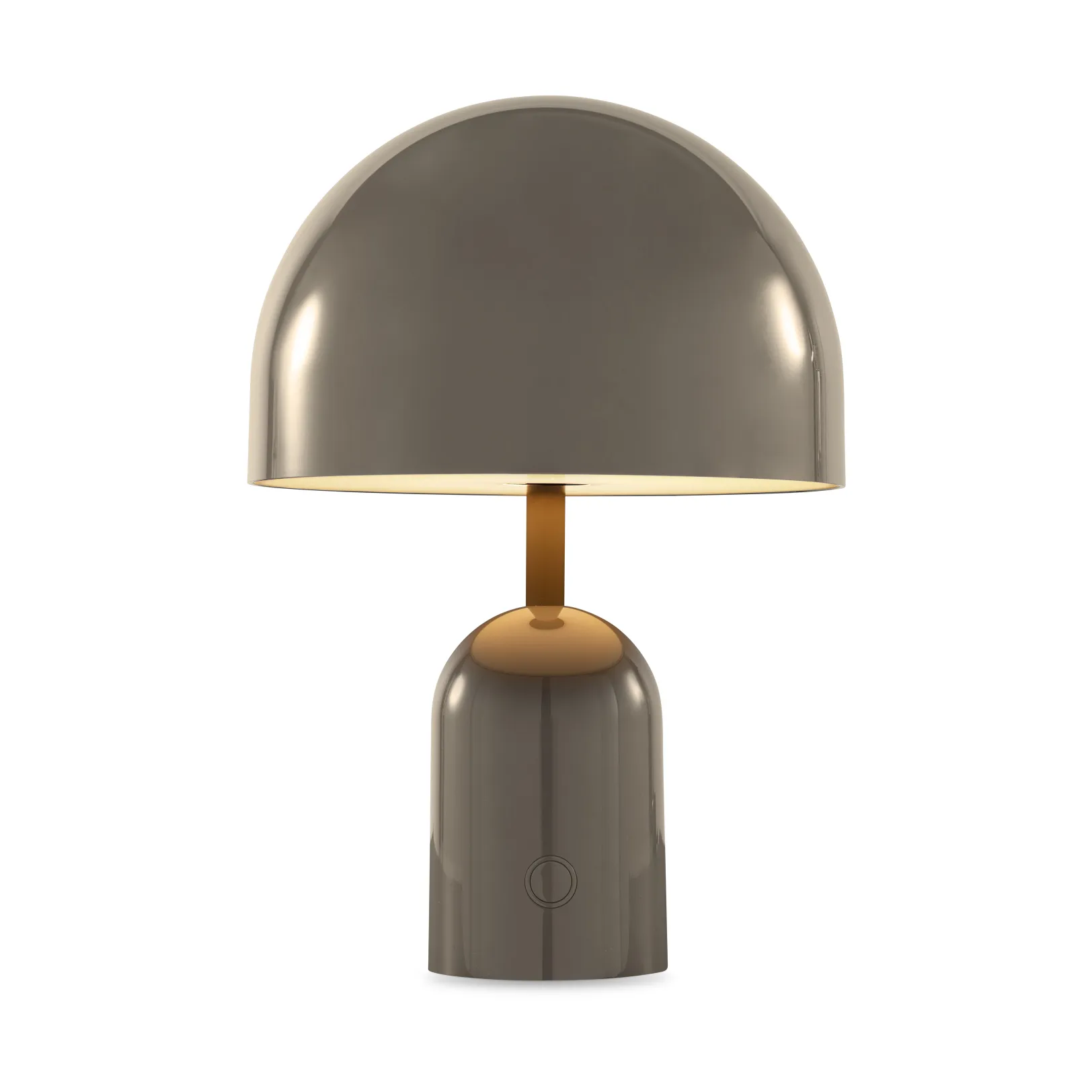 Bell Portable LED tafellamp 28 cm, Taupe Tom Dixon