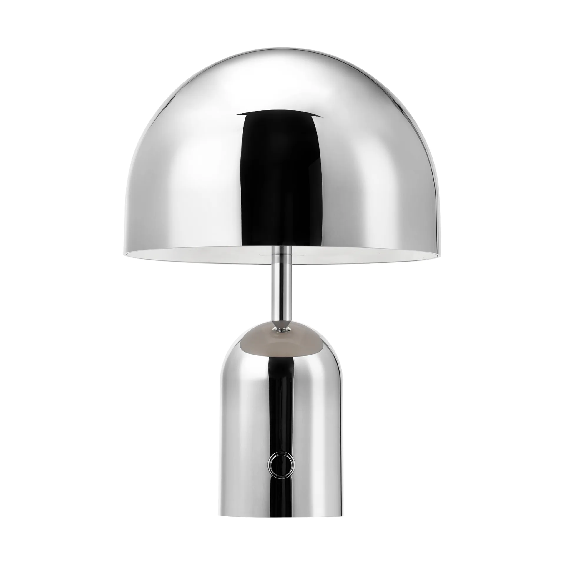 Bell Portable LED tafellamp 28 cm, Zilver Tom Dixon