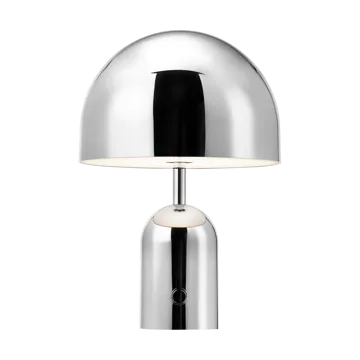 Bell Portable LED tafellamp 28 cm - Zilver - Tom Dixon